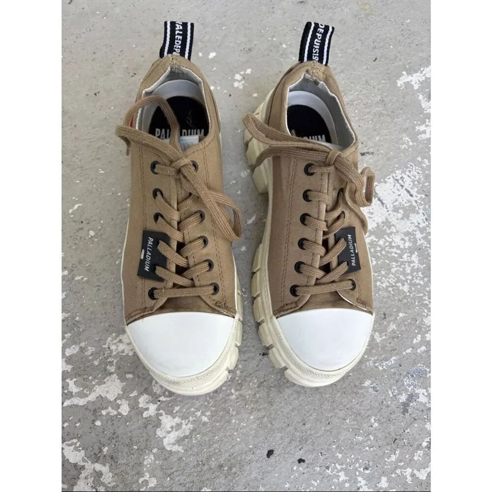 Palladium revolt low TX platform sneakers
